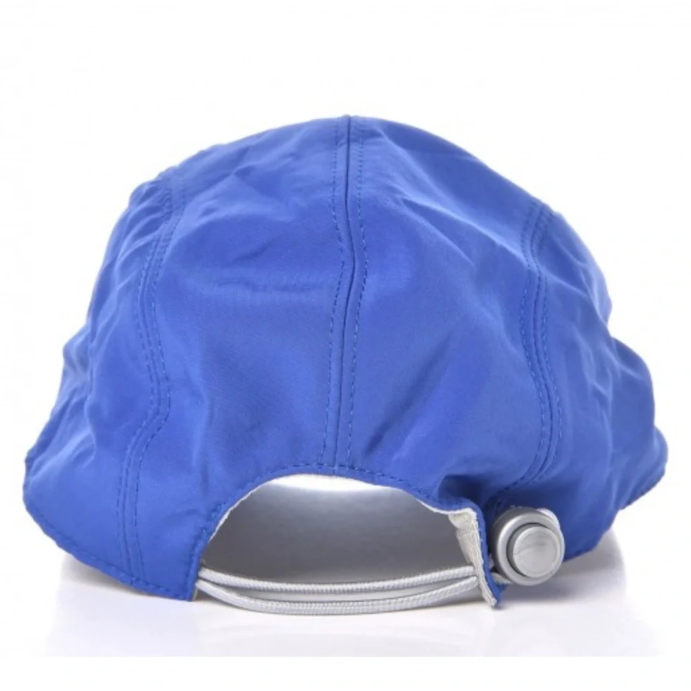 Extremely rare vintage authentic Chanel Blue Athletic Hat with Logo - Picture 3 of 7